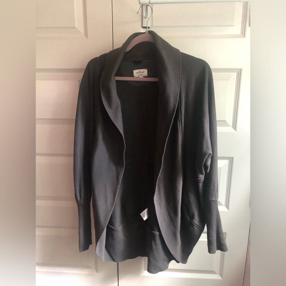 Wilfred sweater (sweatshirt material) large from Aritzia.